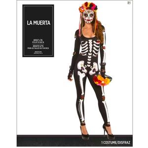La Muerta Day of the Dead Skeleton Catsuit